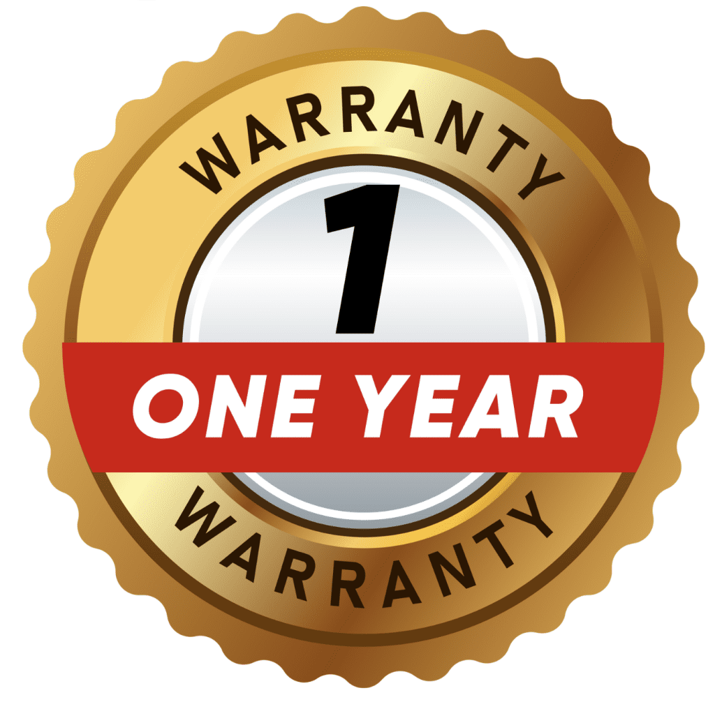 VidoAir One Year Warranty