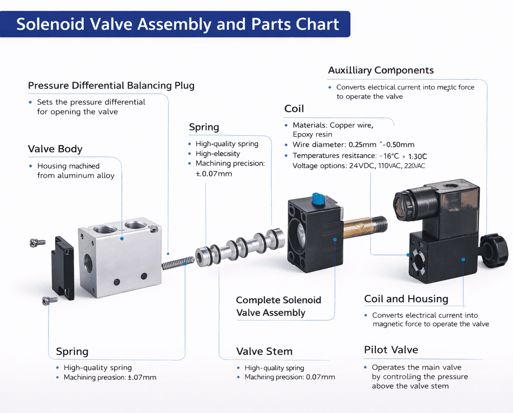 solenoid valve coil diagram