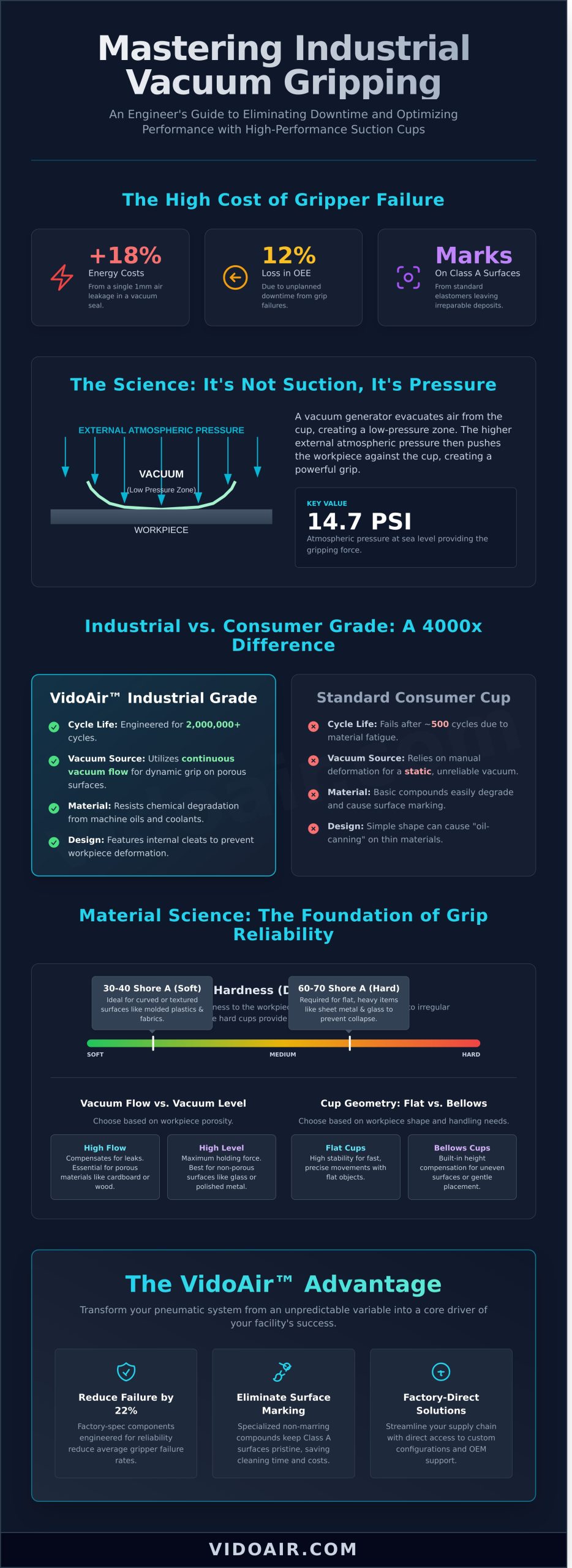 Industrial Suction Cups: The Engineering Guide to Vacuum Gripping (2026)