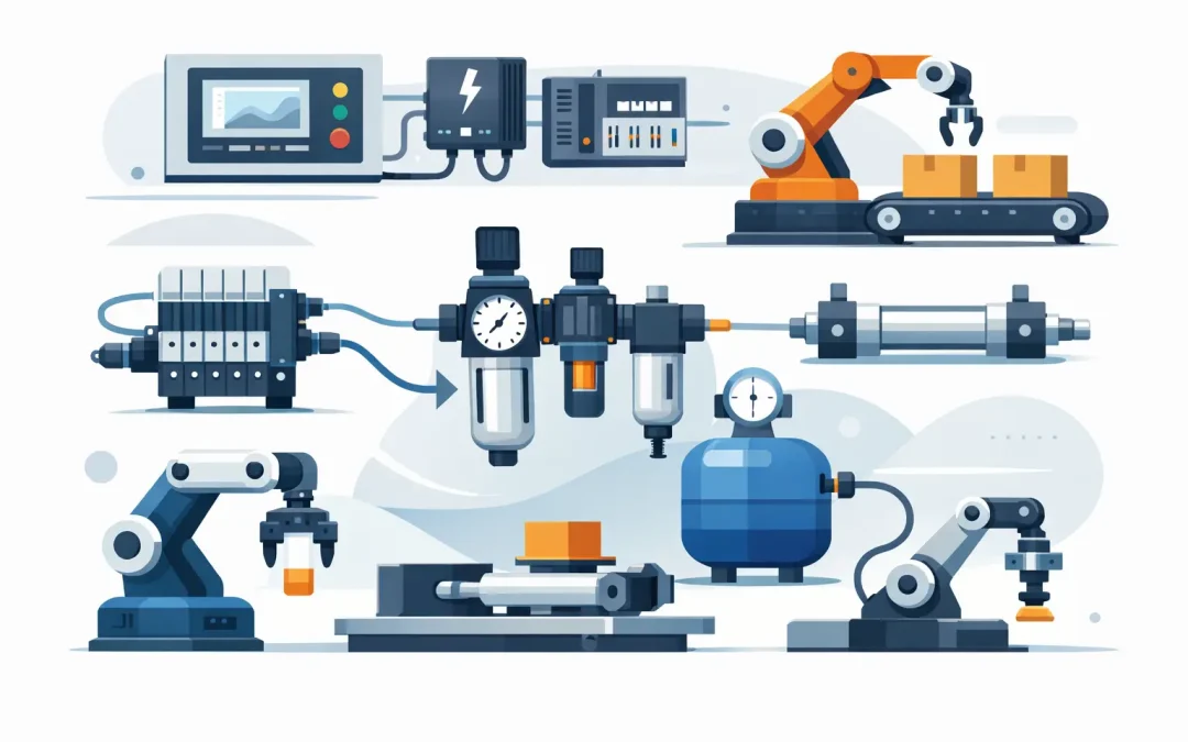 8 Electro-Pneumatic System Examples