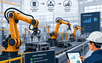Industrial Robots & Lean Manufacturing