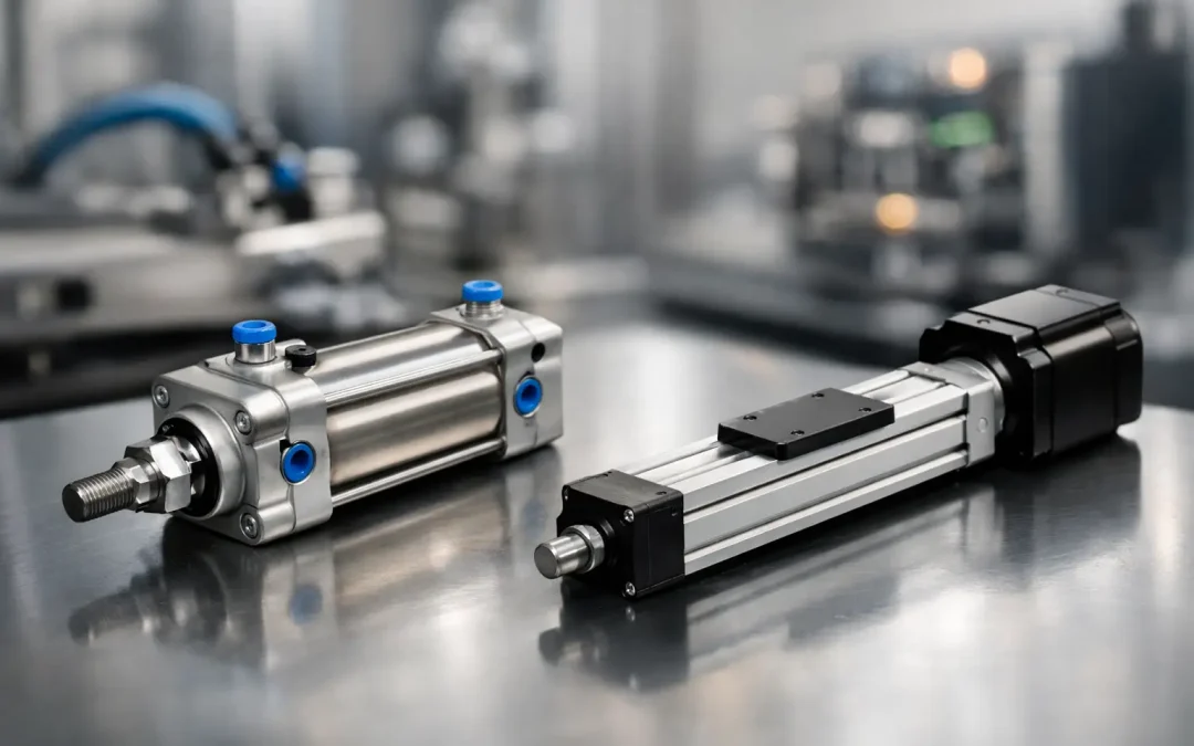 Pneumatic Cylinders vs Electric Actuators