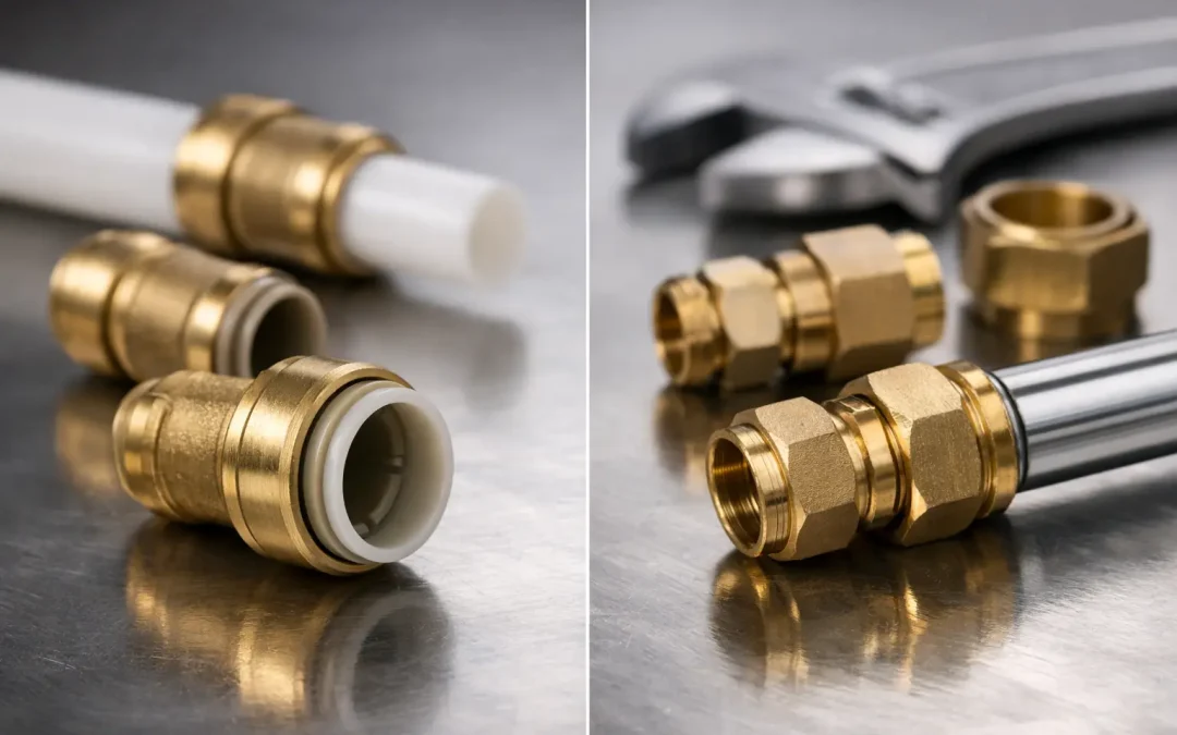 Push to Connect vs Compression Fittings