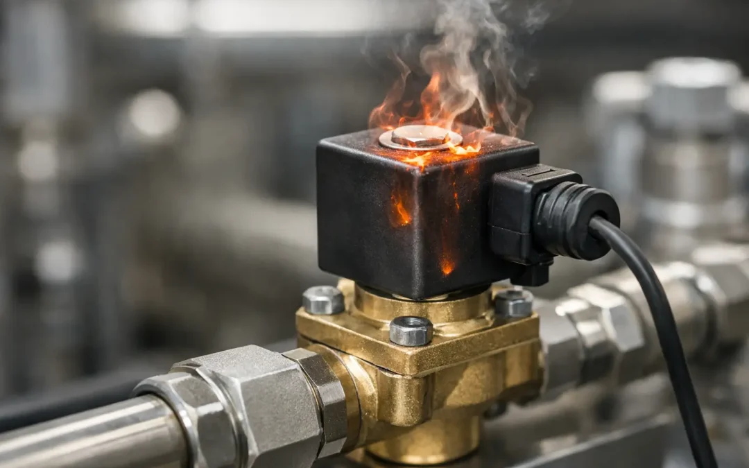 What Causes Solenoid Valve Overheating in Service?