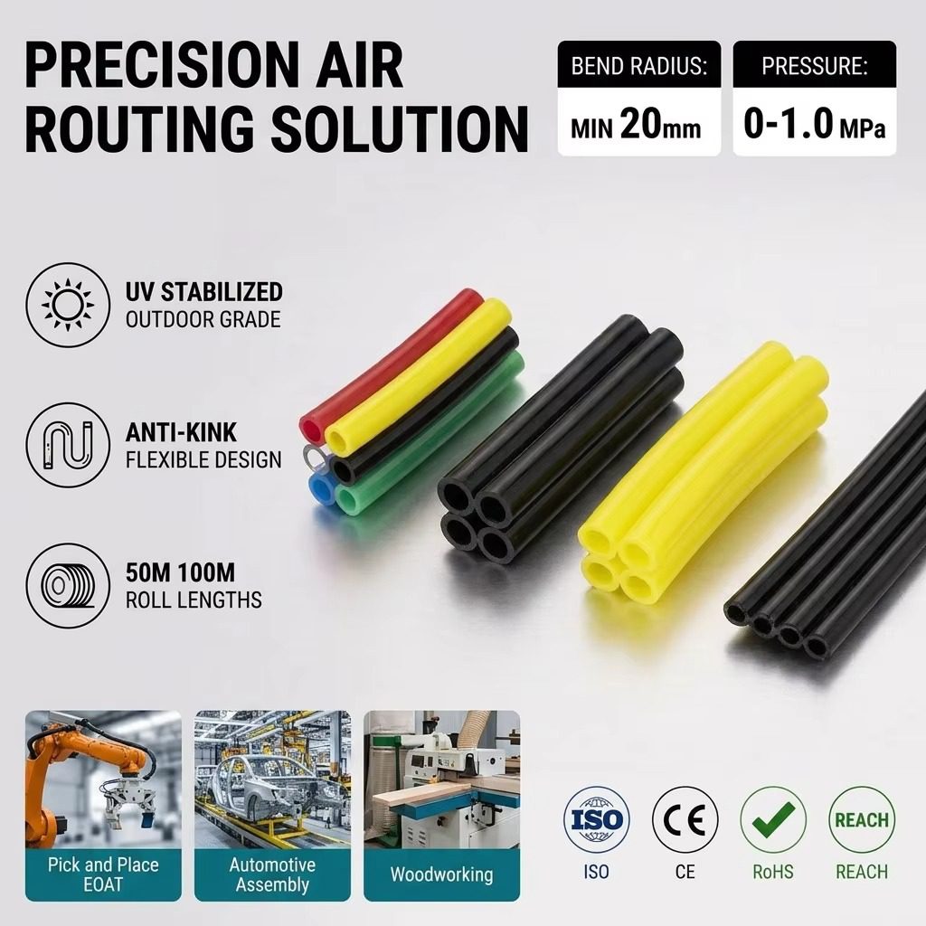 multi-bore pneumatic tubing