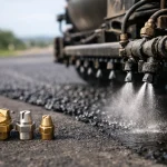 Asphalt Sprayer Nozzle Selection That Holds Grade