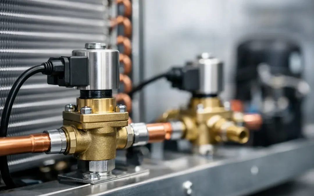 Refrigeration Coil Control Solenoids That Hold Up
