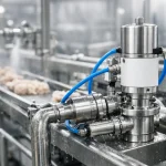 Food Grade Pneumatic Components for Washdown Lines