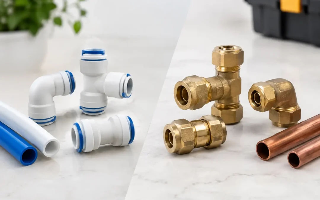 Push Fittings vs Compression Fittings Compared